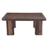 Hickory 48" Square Coffee Table in Reclaimed Hardwood from Home Trends & Design - Luna Furniture