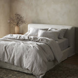 Sable Fitted Sheet in Sable Light Grey from Four Hands - Luna Furniture