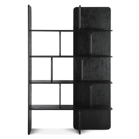 Hunter 48" Bookshelves in Black from Home Trends & Design - Luna Furniture