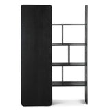 Hunter 48" Bookshelves in Black from Home Trends & Design - Luna Furniture
