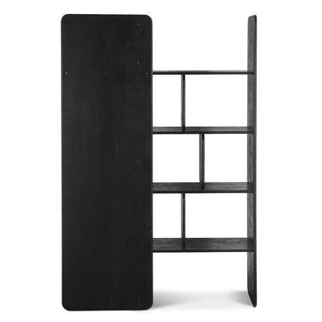 Hunter 48" Bookshelves in Black from Home Trends & Design - Luna Furniture