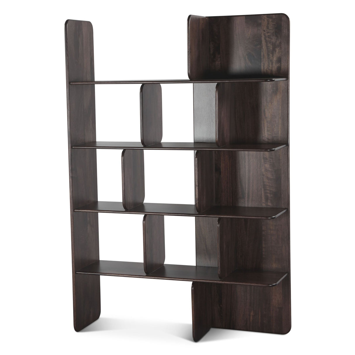 Hunter 48" Bookshelves in Dark Sienna from Home Trends & Design - Luna Furniture