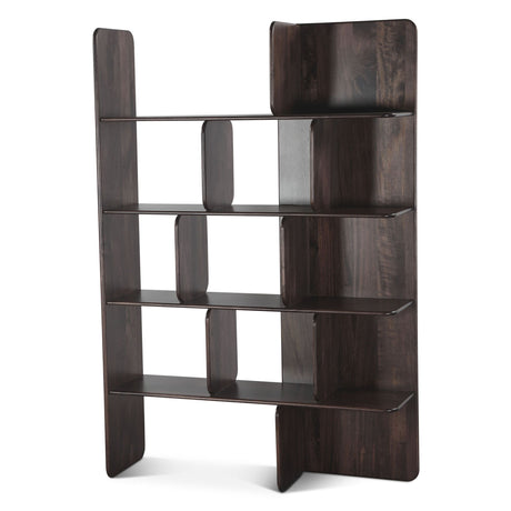 Hunter 48" Bookshelves in Dark Sienna from Home Trends & Design - Luna Furniture