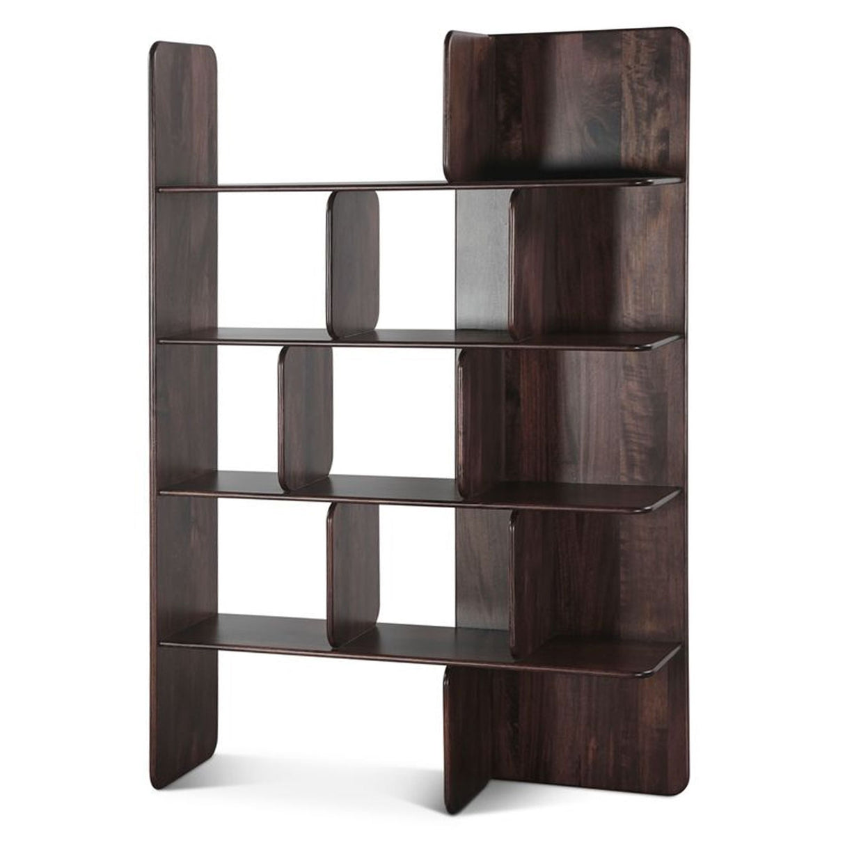 Hunter 48" Bookshelves in Dark Sienna from Home Trends & Design - Luna Furniture
