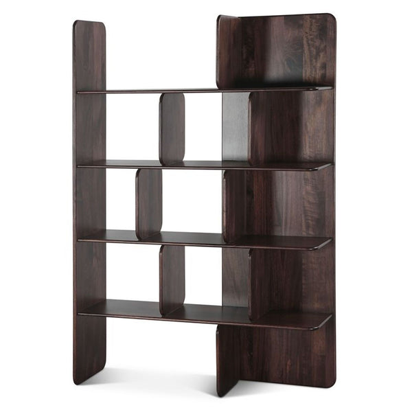 Hunter 48" Bookshelves in Dark Sienna