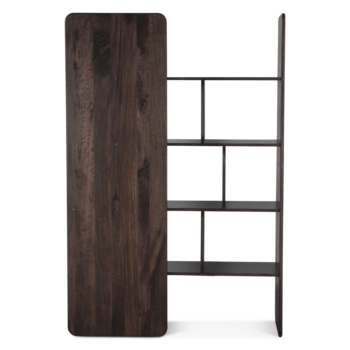 Hunter 48" Bookshelves in Dark Sienna from Home Trends & Design - Luna Furniture