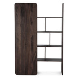 Hunter 48" Bookshelves in Dark Sienna from Home Trends & Design - Luna Furniture