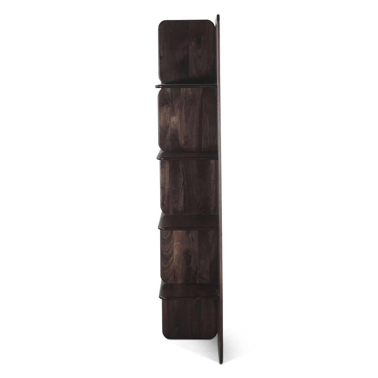 Hunter 48" Bookshelves in Dark Sienna from Home Trends & Design - Luna Furniture