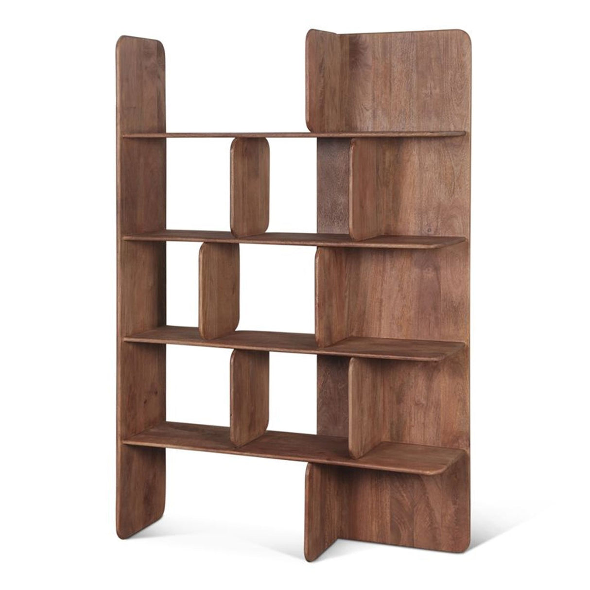 Hunter 48" Bookshelves in Natural Brown from Home Trends & Design - Luna Furniture
