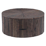 Harbor 32" Coffee Table with Storage Drawer in Reclaimed Hardwood from Home Trends & Design - Luna Furniture