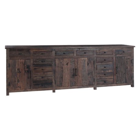 Harbor 109" Sideboard in Reclaimed Hardwood from Home Trends & Design - Luna Furniture