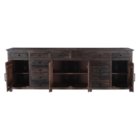 Harbor 109" Sideboard in Reclaimed Hardwood from Home Trends & Design - Luna Furniture