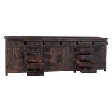 Harbor 109" Sideboard in Reclaimed Hardwood from Home Trends & Design - Luna Furniture