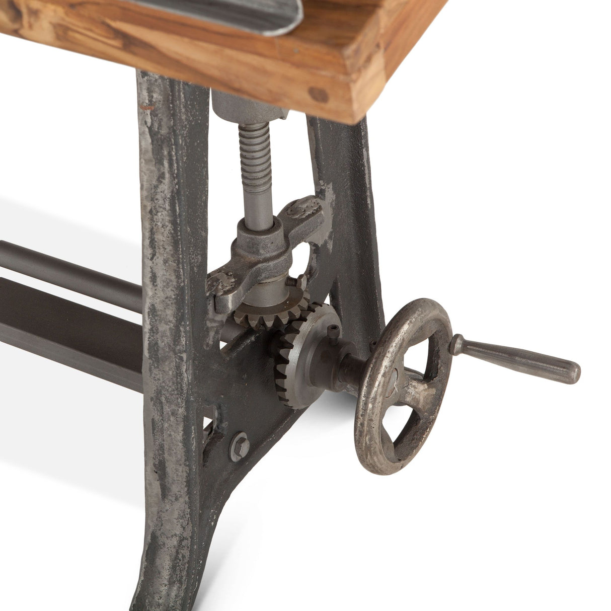 Industrial Loft 62" Adjustable Drafting Desk in Natural from Home Trends & Design - Luna Furniture