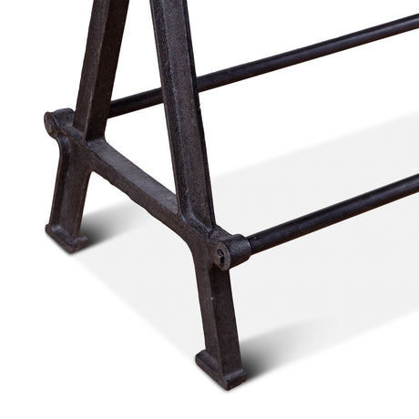 Industrial Teak 66" Gathering Table in Natural Reclaimed Wood from Home Trends & Design - Luna Furniture