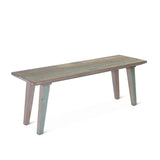 Ibiza 48" Bench in Vintage Teal Reclaimed Wood from Home Trends & Design - Luna Furniture