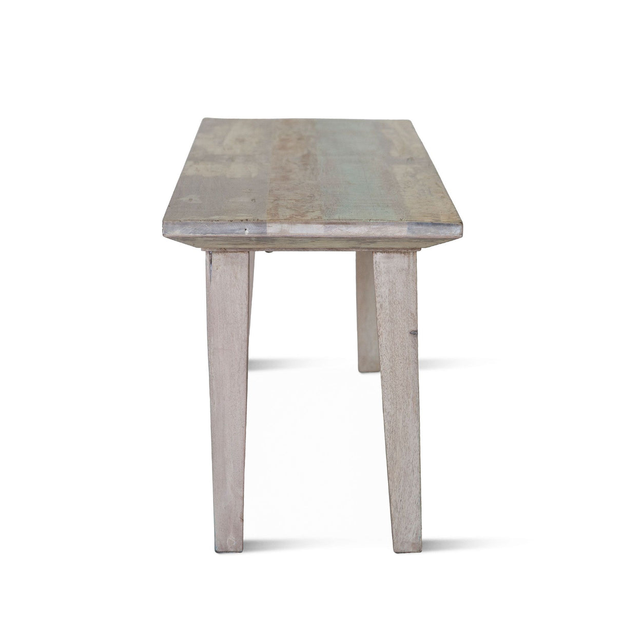 Ibiza 48" Bench in Vintage Teal Reclaimed Wood from Home Trends & Design - Luna Furniture