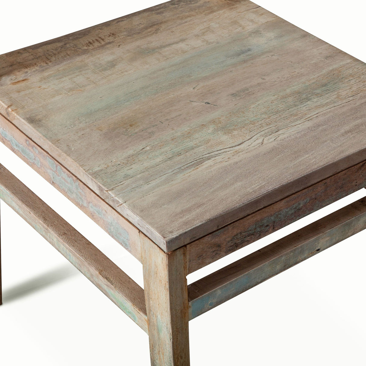 Ibiza 17" Dining Chair in Vintage Teal Reclaimed Wood, Set of 2 from Home Trends & Design - Luna Furniture