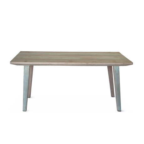Ibizia 66" Dining Table in Vintage Teal Reclaimed Wood from Home Trends & Design - Luna Furniture