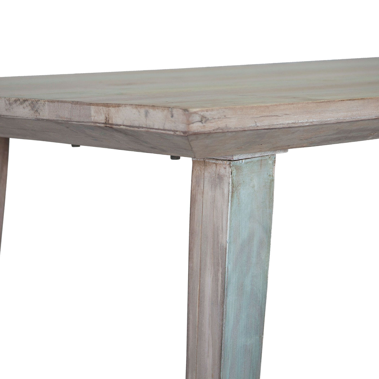 Ibizia 66" Dining Table in Vintage Teal Reclaimed Wood from Home Trends & Design - Luna Furniture