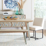 Ibizia 66" Dining Table in Vintage Teal Reclaimed Wood from Home Trends & Design - Luna Furniture