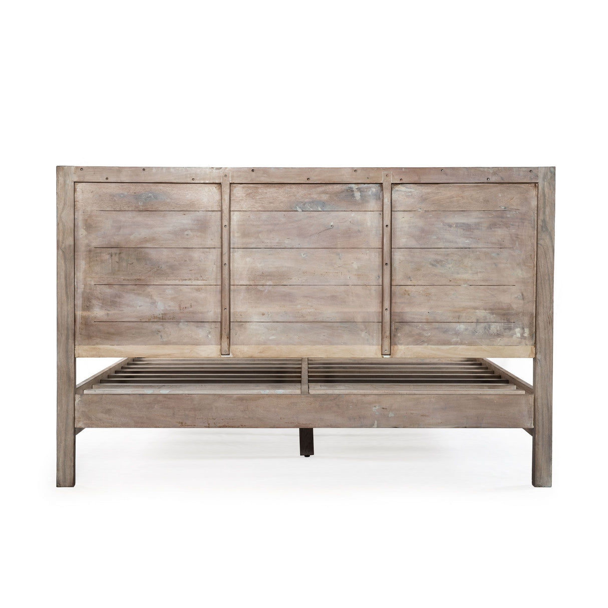 Ibiza Queen Bed in Vintage Teal Reclaimed Wood from Home Trends & Design - Luna Furniture