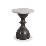 Jaipur Martini 18" Black Side Table from Home Trends & Design - Luna Furniture