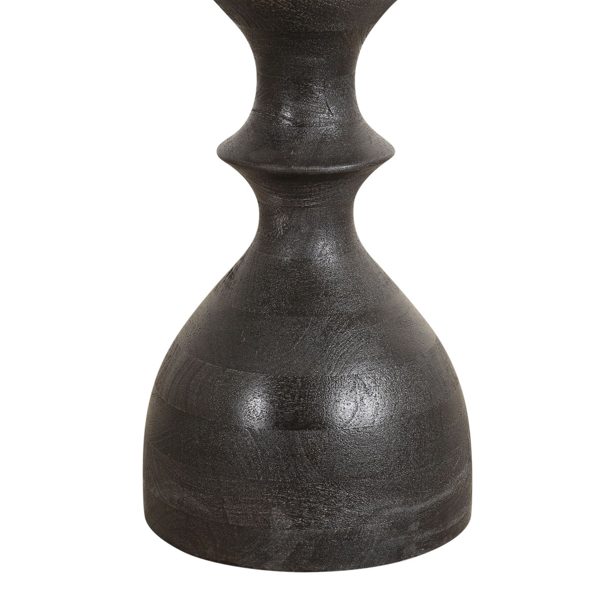 Jaipur Martini 18" Black Side Table from Home Trends & Design - Luna Furniture