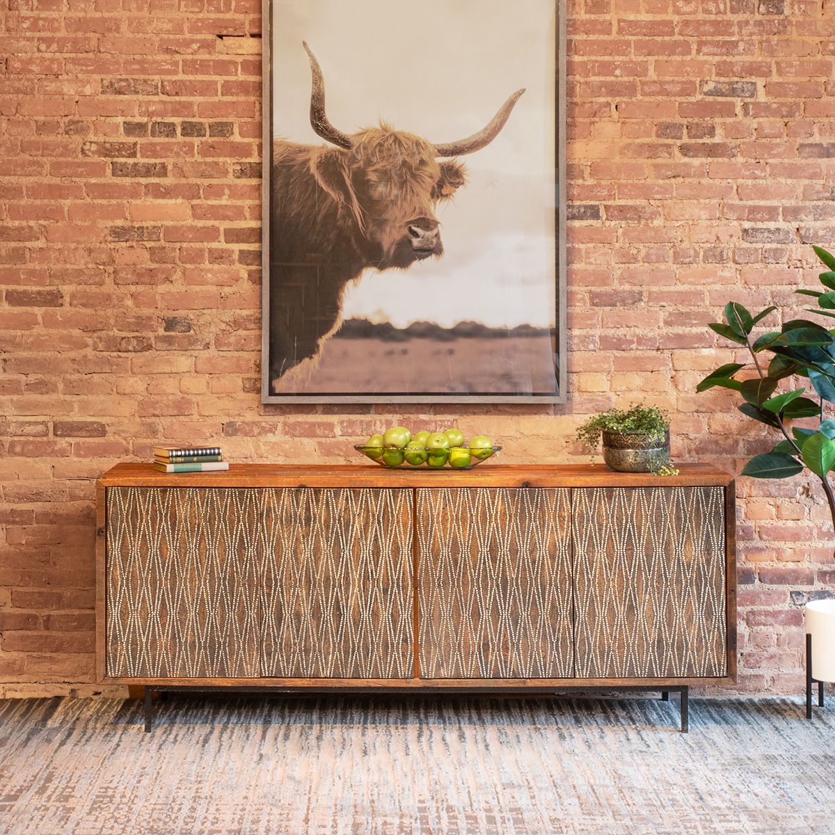 Jaipur Reclaimed 80" Sideboard from Home Trends & Design - Luna Furniture