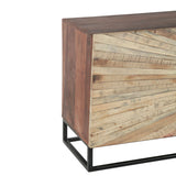 Jaipur Sunburst 63" Sideboard in Reclaimed Wood from Home Trends & Design - Luna Furniture
