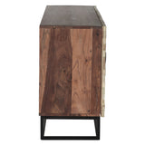 Jaipur Sunburst 63" Sideboard in Reclaimed Wood from Home Trends & Design - Luna Furniture