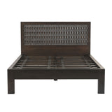 Jakarta Queen Bed in Dark Java from Home Trends & Design - Luna Furniture