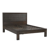 Jakarta Queen Bed in Dark Java from Home Trends & Design - Luna Furniture