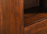 Kennedy 28" Bar Cabinet in Walnut from Home Trends & Design - Luna Furniture