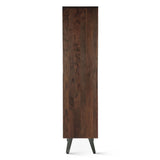 Kennedy 28" Bar Cabinet in Walnut from Home Trends & Design - Luna Furniture