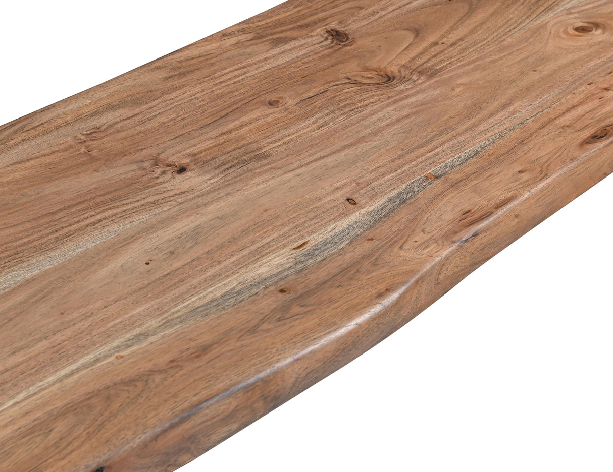 Kennedy 54" Bench in Smoke Acacia from Home Trends & Design - Luna Furniture