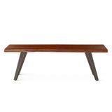 Kennedy 54" Bench in Walnut from Home Trends & Design - Luna Furniture