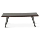 Kennedy 50" Coffee Table in Walnut from Home Trends & Design - Luna Furniture