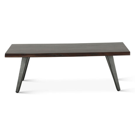Kennedy 50" Coffee Table in Walnut from Home Trends & Design - Luna Furniture