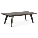 Kennedy 50" Coffee Table in Walnut from Home Trends & Design - Luna Furniture