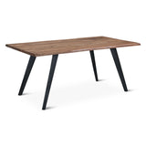 Kennedy 68" Dining Table in Smoked Acacia from Home Trends & Design - Luna Furniture
