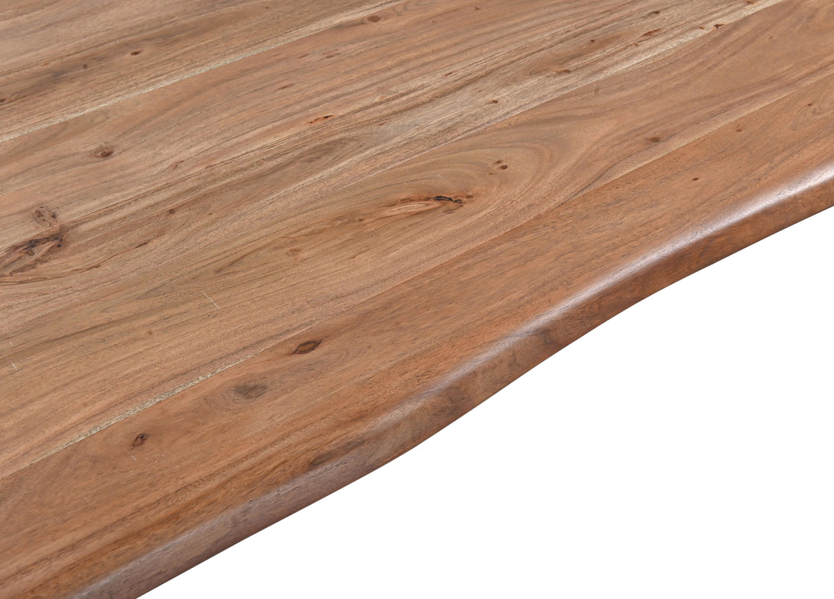 Kennedy 68" Dining Table in Smoked Acacia from Home Trends & Design - Luna Furniture