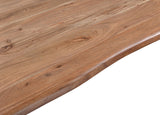 Kennedy 68" Dining Table in Smoked Acacia from Home Trends & Design - Luna Furniture