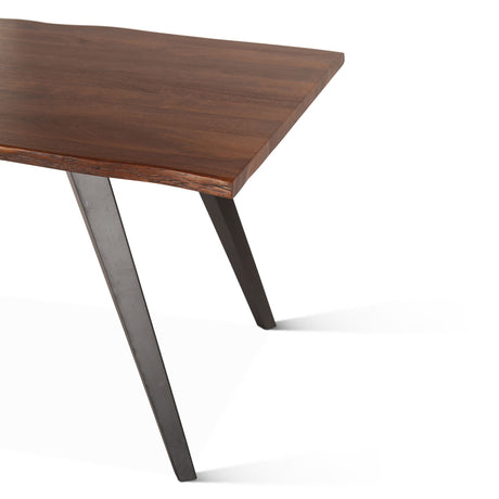 Kennedy 68" Dining Table in Walnut from Home Trends & Design - Luna Furniture