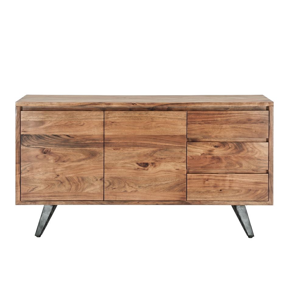 Kennedy 59" Sideboard in Smoked Acacia from Home Trends & Design - Luna Furniture