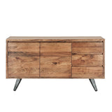 Kennedy 59" Sideboard in Smoked Acacia from Home Trends & Design - Luna Furniture