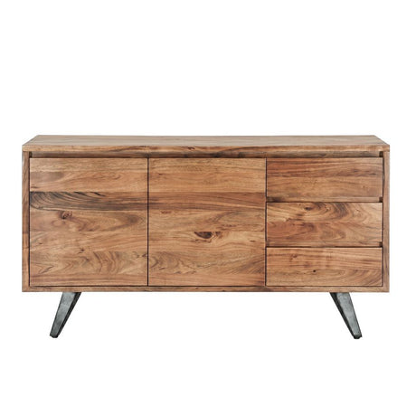 Kennedy 59" Sideboard in Smoked Acacia from Home Trends & Design - Luna Furniture