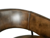 Kent Turner 23" Dining Chair in Antique Whiskey with Walnut Legs, Set of 2 from Home Trends & Design - Luna Furniture