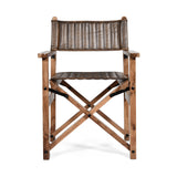 Leeds 23" Folding Dining Chair in Antique Whiskey from Home Trends & Design - Luna Furniture
