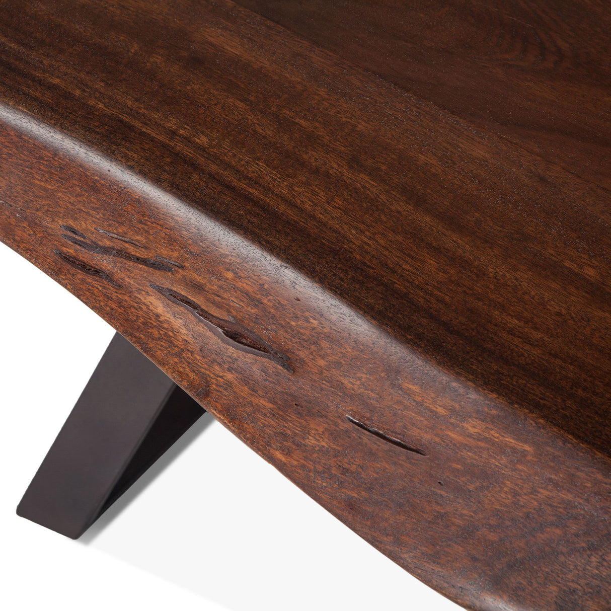 London Loft 72" Bench in Walnut from Home Trends & Design - Luna Furniture